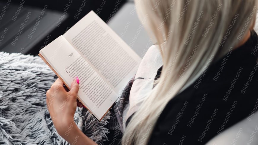 Pink Book Black&Gray Background Image