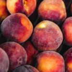 Red Yellow Peaches Background Image & Google Slides Theme