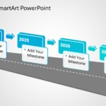 Roadmap SmartArt PowerPoint & Google Slides Theme