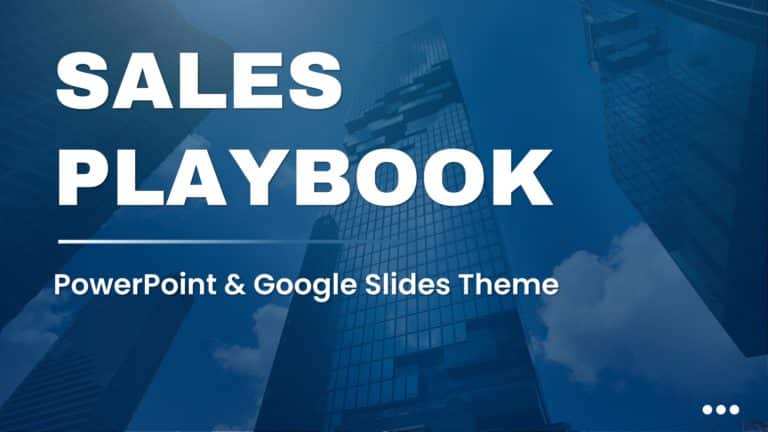 Sales Playbook PowerPoint & Google Slides Theme Theme