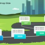 SmartArt Roadmap Slide & Google Slides Theme