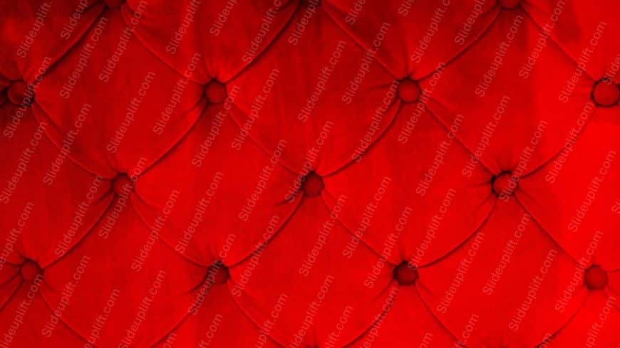 Vivid Red Tufted Fabric Background Image