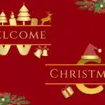 Welcome Christmas Slideshow Template & Google Slides Theme