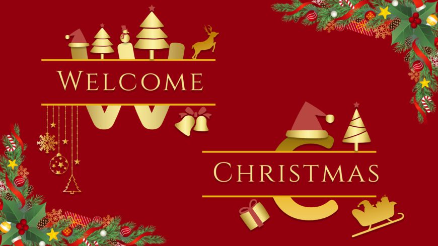 Welcome Christmas Slideshow Template