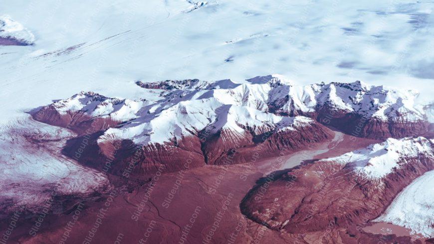 White Snow Covered Mountains Brown Valleys Background Image