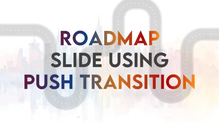 Animated Roadmap Slide Template