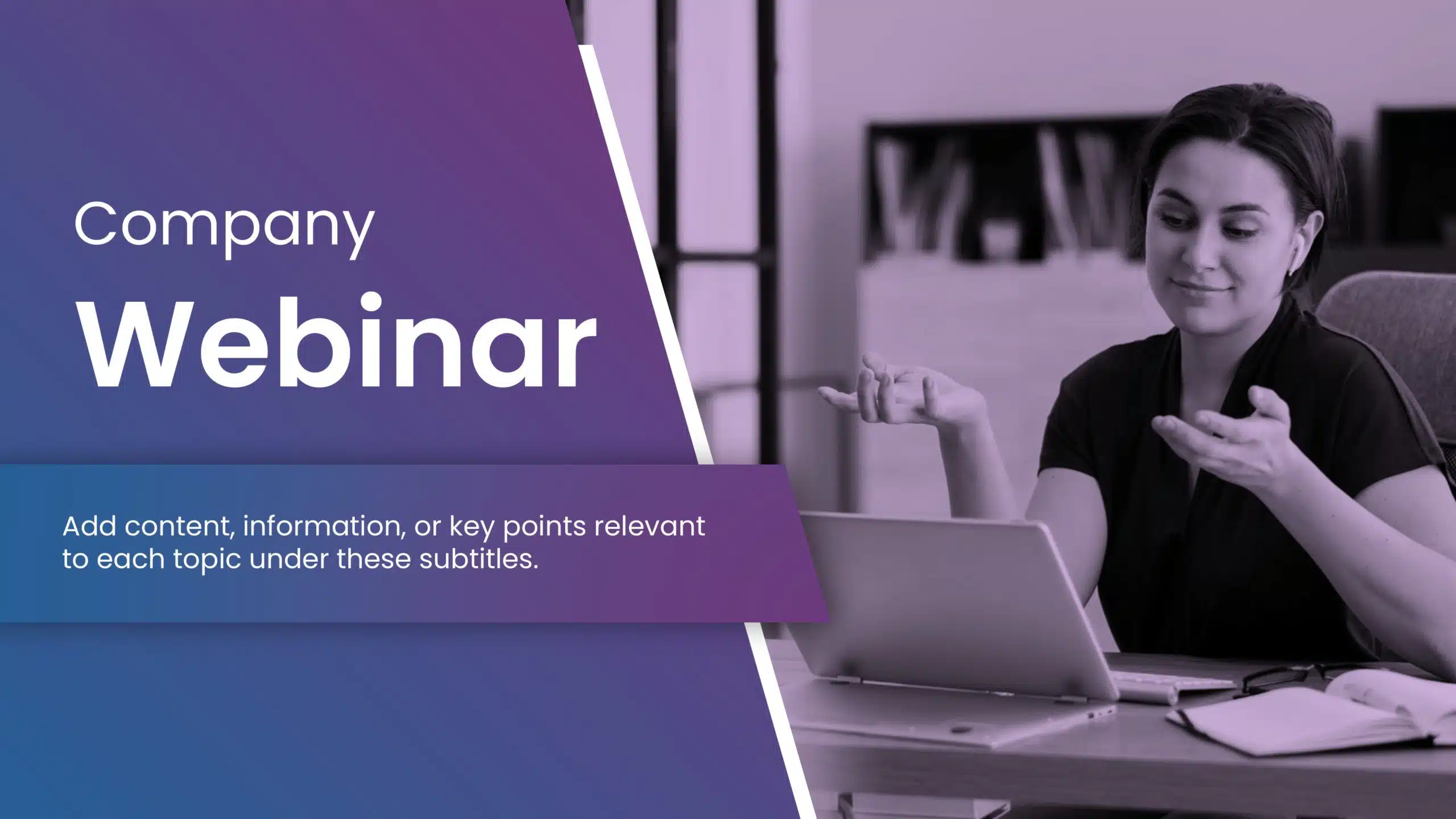 Company Webinar Presentation Theme & Google Slides Theme