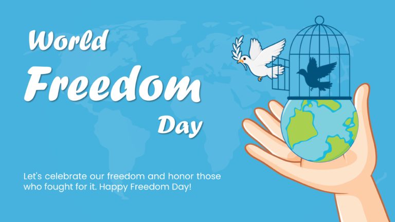 World Freedom Day Presentation Template & Google Slides Theme