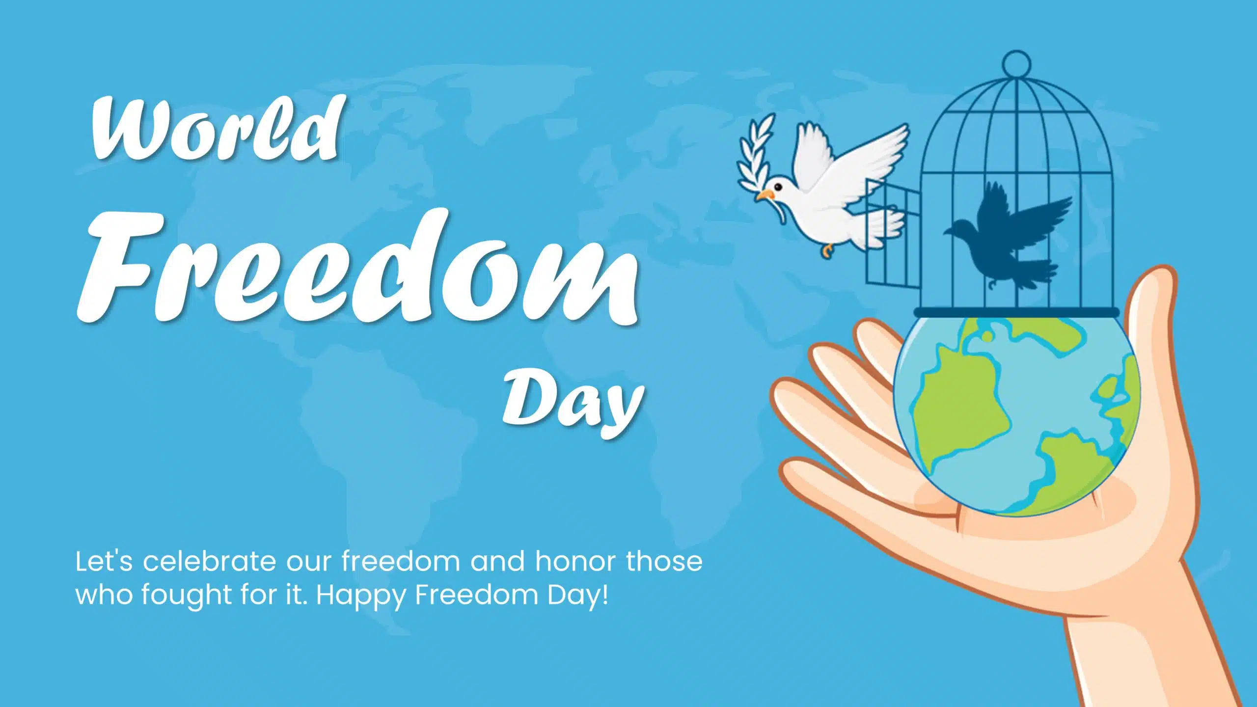 World Freedom Day Presentation Template & Google Slides Theme