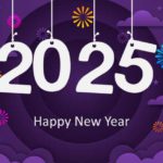 2025 Happy New Year PowerPoint Template & Google Slides Theme