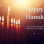 Hanukkah Background For PowerPoint And Google Slides Theme