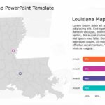 Louisiana Map PowerPoint Template & Google Slides Theme