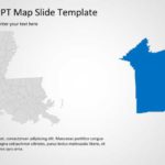 Louisiana PPT Map Slide Template & Google Slides Theme