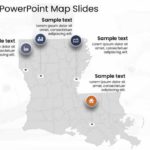 Louisiana PowerPoint Map Slides & Google Slides Theme