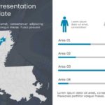 Louisiana Presentation Map Template & Google Slides Theme