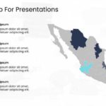 Mexico Map For Presentations & Google Slides Theme