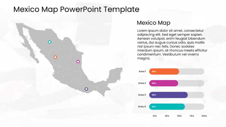 Mexico Map PowerPoint Template