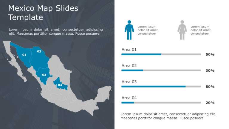 Mexico Map Slides Template & Google Slides Theme