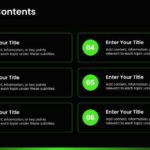 Modern Table Of Contents Slide For Presentations & Google Slides Theme