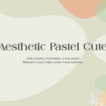 Aesthetic Pastel Cute PowerPoint Background & Google Slides Theme