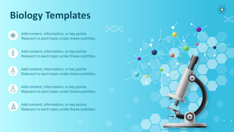 Biology Slide Template