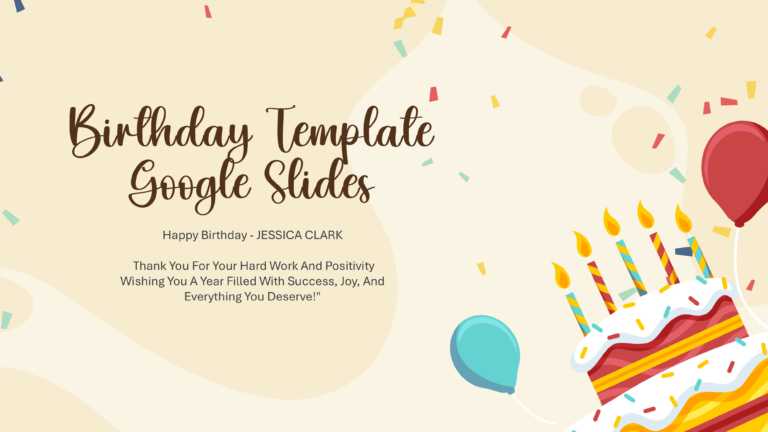 Birthday PowerPoint Template & Google Slides Theme