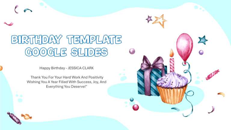 Birthday Template For PowerPoint And Google Slides