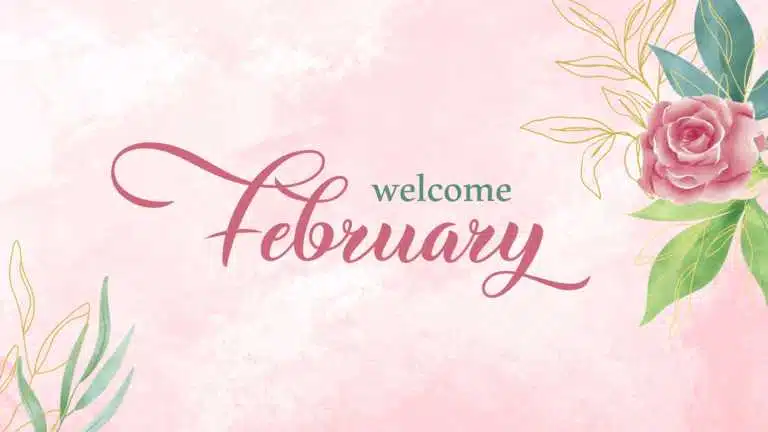 February Backgrounds For PowerPoint And Google Slides