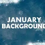 January Slides Background & Google Slides Theme