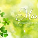 March PowerPoint Background & Google Slides Theme