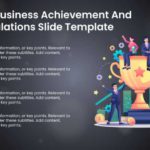 Modern Business Achievement And Congratulations Slide Template & Google Slides Theme