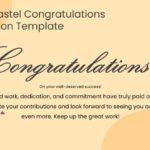 Modern Pastel Congratulations Presentation Template & Google Slides Theme