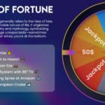 Colorful Jackpot Spin Wheel PowerPoint Template & Google Slides Theme