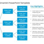 Tree Structure SmartArt PowerPoint Template & Google Slides Theme