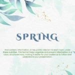 Watercolor Spring Nature Presentation Slide & Google Slides Theme