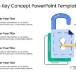 Free Four Steps Key Concept PowerPoint Template & Google Slides Theme