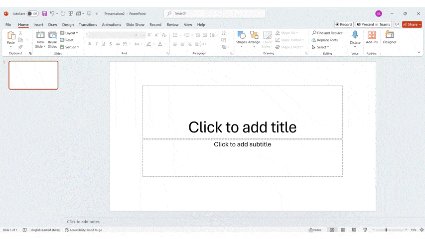 How to create a Template for PowerPoint? 