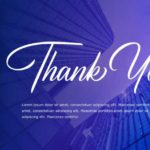 Corporate Thank You Slide With Business Skyline & Google Slides Theme