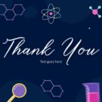 Science Themed Thank You Slide & Google Slides Theme