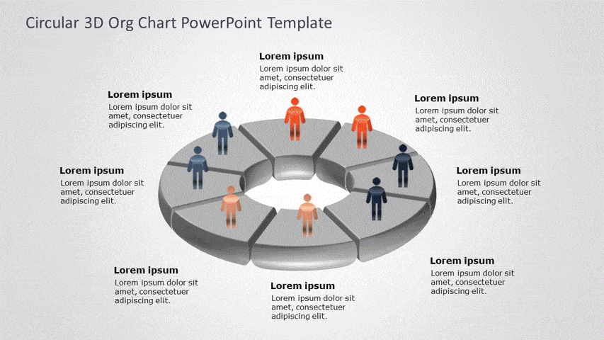 Org Chart PowerPoint Templates For Presentations