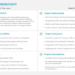 Six Block Project Scope Slide Template & Google Slides Theme