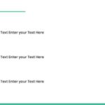 3 Steps Green Circle Agenda Slide Template & Google Slides Theme