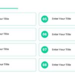 8 Steps Teal Circular Number Agenda Powerpoint Template & Google Slides Theme
