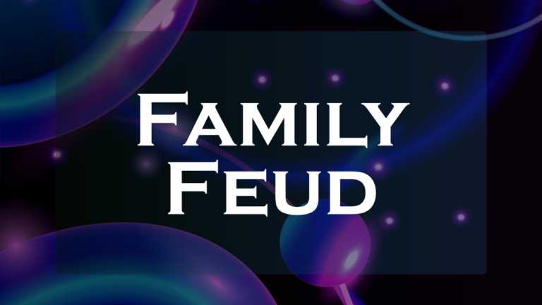 Family Feud PowerPoint Template With Sound