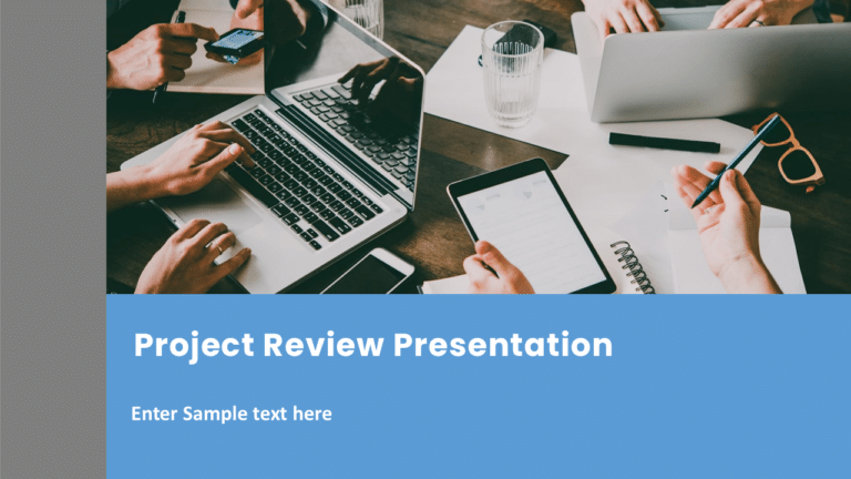 Project Management Slide Presentation Templates