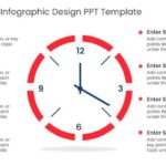 Timer Clock Infographic Design PPT Template & Google Slides Theme