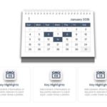 2026 Calendar For Key Dates Presentation Template & Google Slides Theme