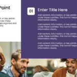 1 Steps Discussion List PPT Template & Google Slides Theme