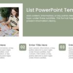 3 Steps Action Points List PPT Template & Google Slides Theme