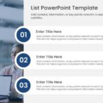 3 Steps Executive Meeting List PPT Template & Google Slides Theme